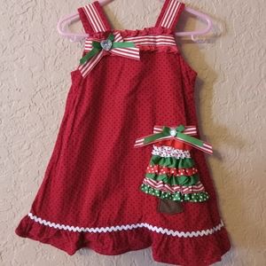 🎄Blueberi Boulevard Christmas dress size 24m